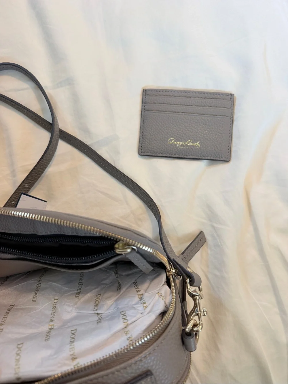 Dooney & Bourke pebbled leather